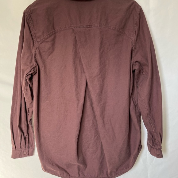 Lululemon Full Day Ahead Flannel Button Up Size 12 - Picture 7 of 15